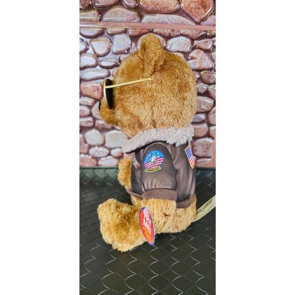Top Gun Musical Teddy Bear, 10-inch plush #B14 - Picture 2 of 8